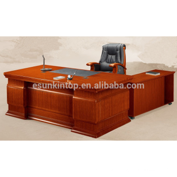 Office table with side table good quality office furniture office desk with drawers